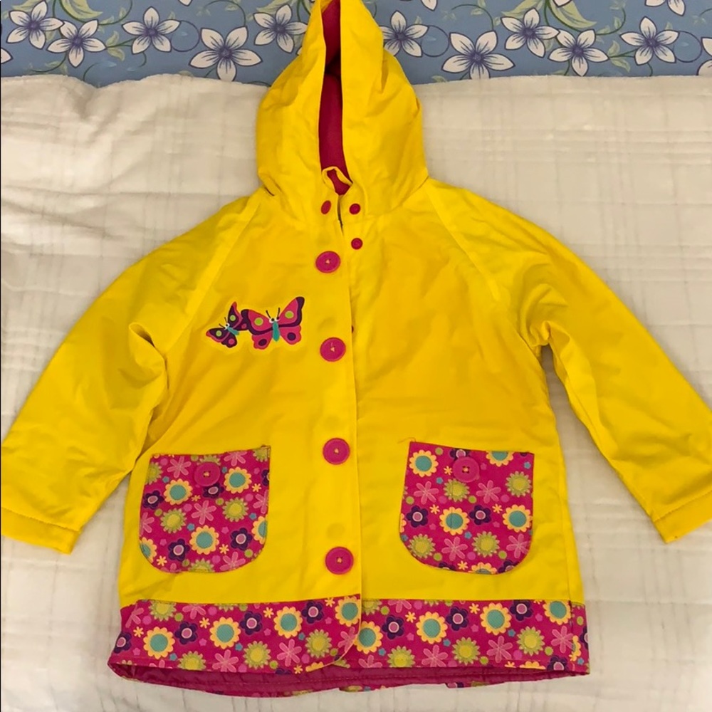 Wind cheater & works as rain jacket for kids 4T